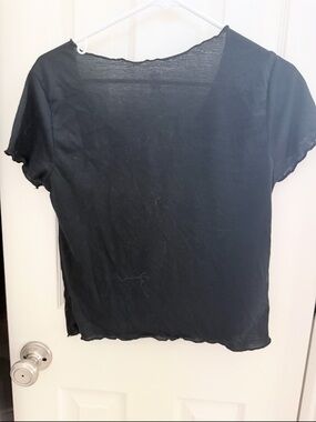 Source Unknown Black Short Sleeve Women's Tee